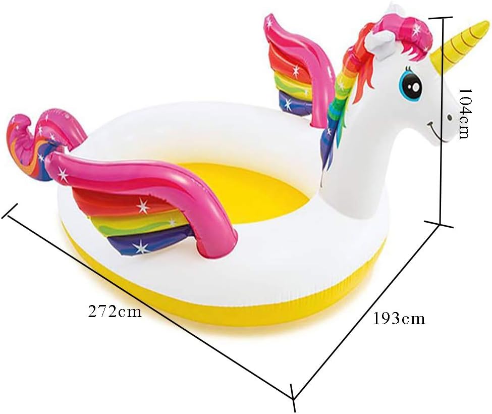 Piscine Licorne Gonflable - intex - 2.72 cm x 1.93 cm x 1.04 cm