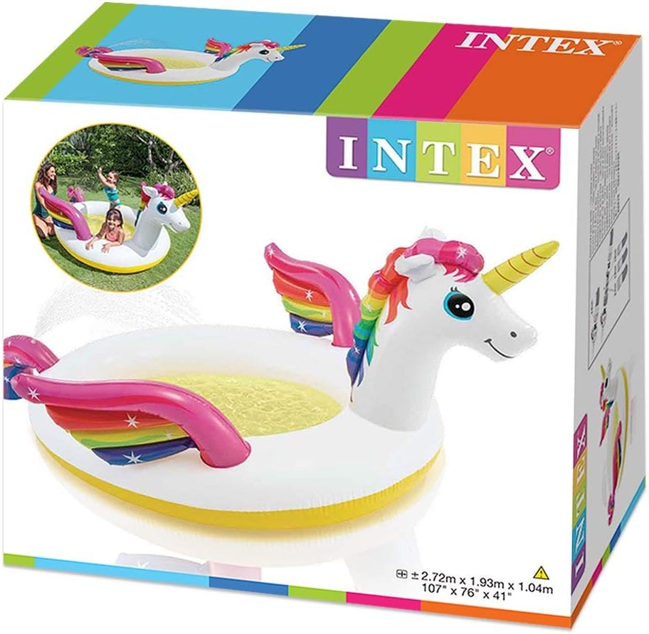 Piscine Licorne Gonflable - intex - 2.72 cm x 1.93 cm x 1.04 cm