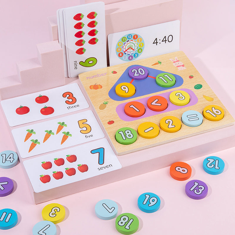 jouets éducatifs d'apprentissage de l'alphabet et des chiffres