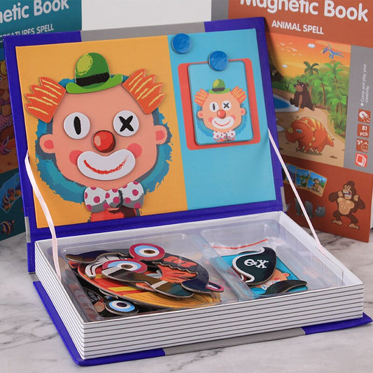 Livre Magic magnétique 3D pour enfants