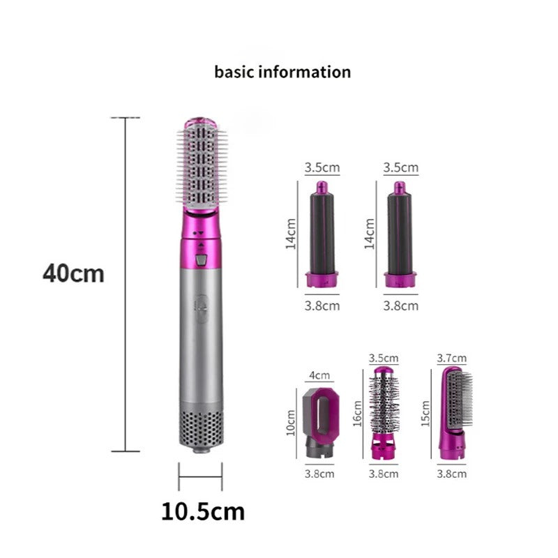 Brosse à Air Chaude 5 en 1